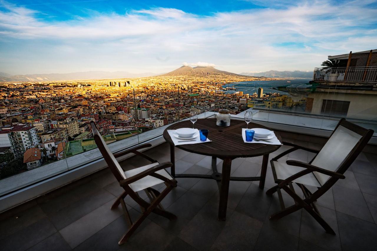 Terrazza Manu - Loft Suspended Over The City-Vomero Νάπολη Εξωτερικό φωτογραφία