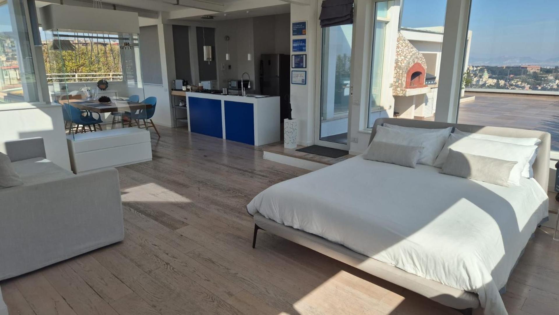 Terrazza Manu - Loft Suspended Over The City-Vomero Νάπολη Εξωτερικό φωτογραφία