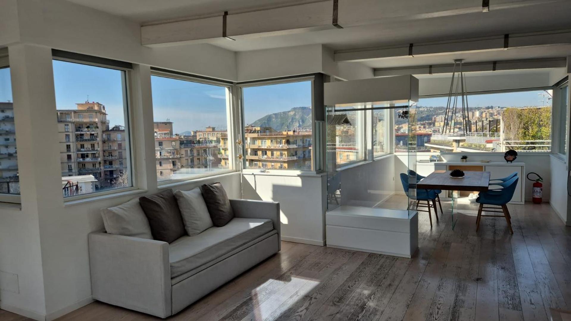 Terrazza Manu - Loft Suspended Over The City-Vomero Νάπολη Εξωτερικό φωτογραφία