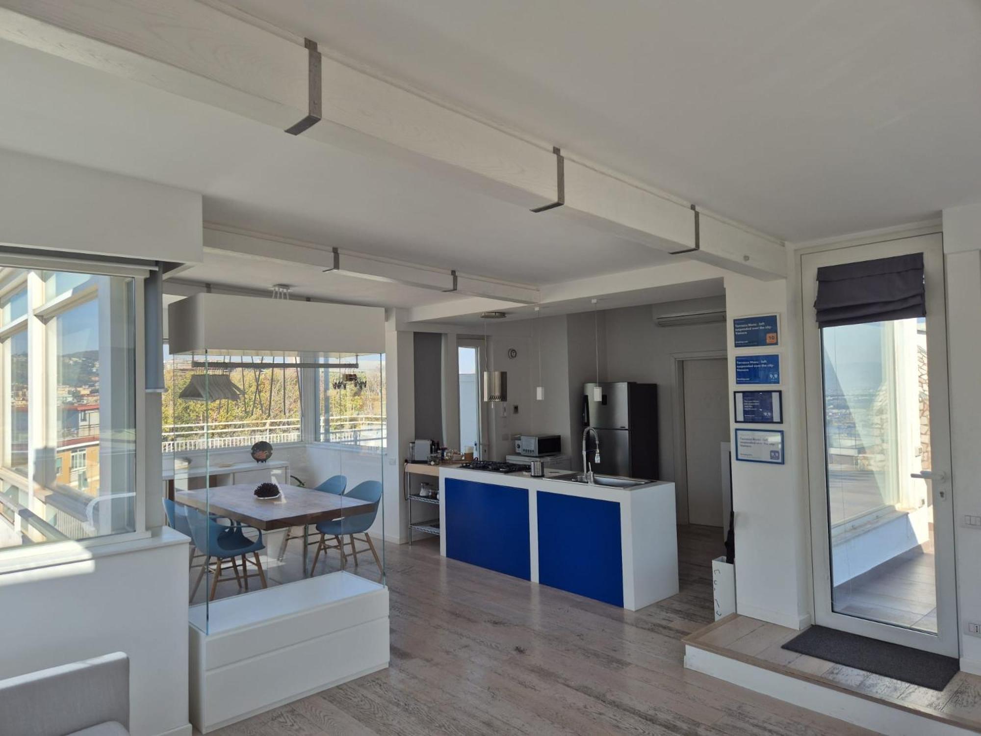 Terrazza Manu - Loft Suspended Over The City-Vomero Νάπολη Εξωτερικό φωτογραφία