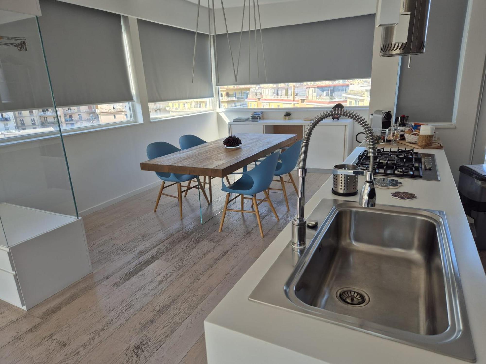 Terrazza Manu - Loft Suspended Over The City-Vomero Νάπολη Εξωτερικό φωτογραφία