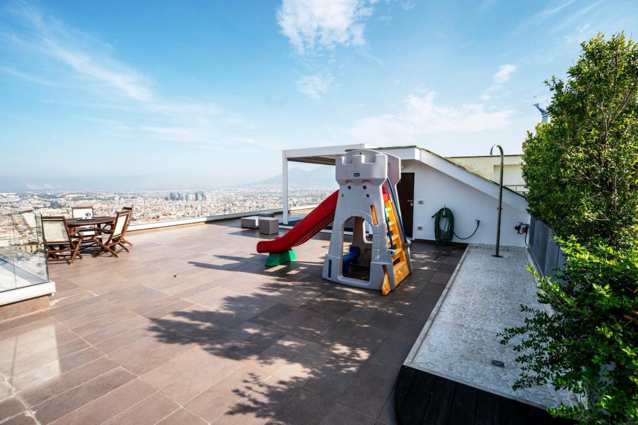 Terrazza Manu - Loft Suspended Over The City-Vomero Νάπολη Εξωτερικό φωτογραφία
