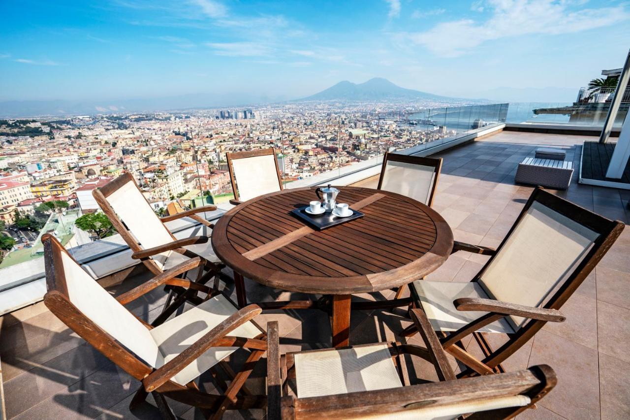 Terrazza Manu - Loft Suspended Over The City-Vomero Νάπολη Εξωτερικό φωτογραφία